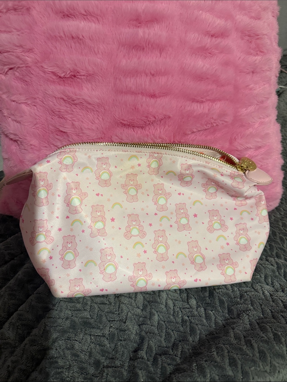 Stoney clover lane care bear large pouch